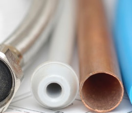 edmonton plumber - copper and steel pipes